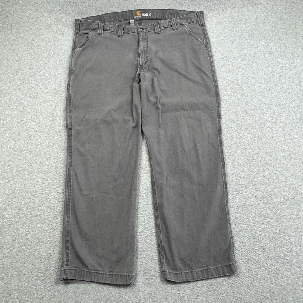 Carhartt 102291 Rugged Flex‎ Rigby Canvas Dungaree Relaxed Fit Work Pants 44x30